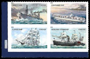 PCBstamps   US #4548/4551 PB $1.76(4x44c)Merchant Marine, V1, MNH, (PB-3a)