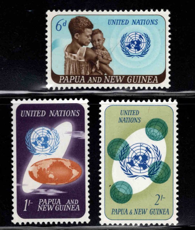 Papua Scott 206-208 UN set MNH**