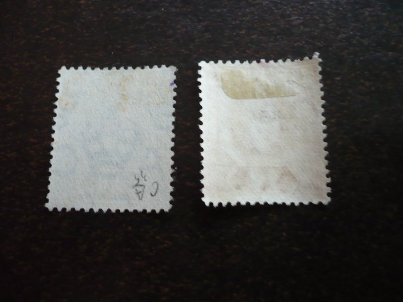 Stamps - British Virgin Islands - Scott# 38-39 - Used Part Set of 2 Stamps