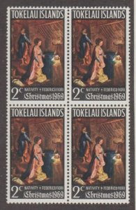 Tokelau Islands Scott #20 Stamp - Mint NH Block of 4