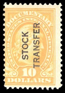 U.S. REV. STOCK TRANSFER RD17  Mint (ID # 91482)