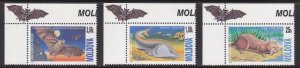 Moldova, Fauna, Animals, Fishes  MNH / 1999