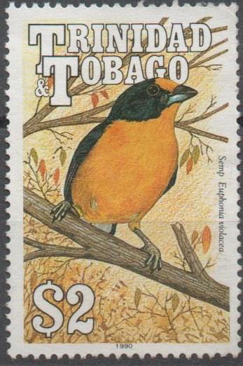 Trinidad & Tobago 1990, $2 Birds, used (A60)