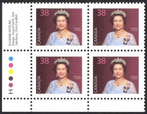 Canada Sc# 1164 MNH PB LL 1988 38c Queen Elizabeth II