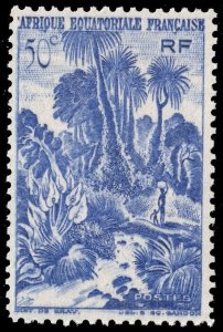 French Equatorial Africa #169  MNH - Jungle Scene (1946)