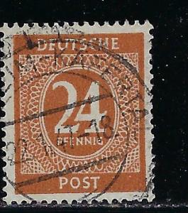 Germany AM Post Scott # 544, used