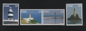 IRELAND, 1072-1075 (4) Set, MNH, 1997 Lighthouses