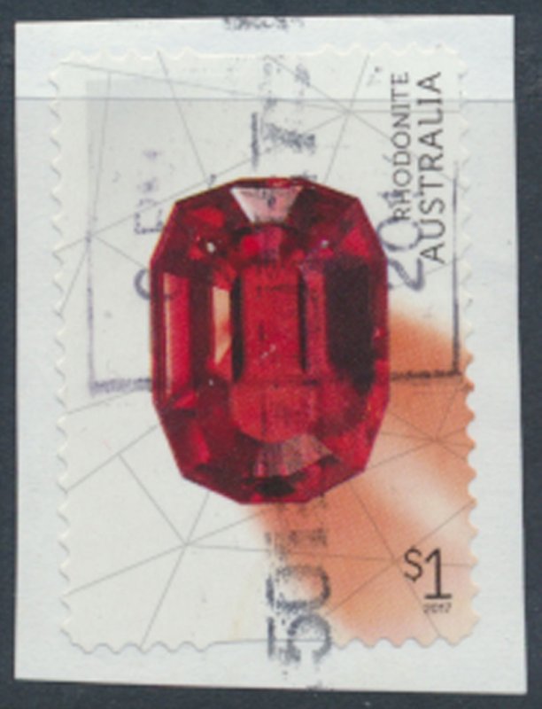 Australia  Gemstones from  2017 Used Rhodonite see details & scan