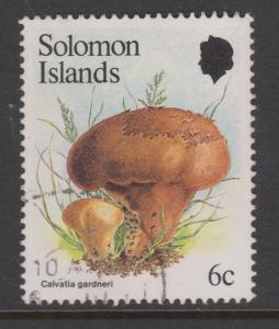 Solomon Islands 1984 Mushroom Sc#515 Used