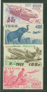 Togo #C14-17 Mint (NH) Single (Complete Set)