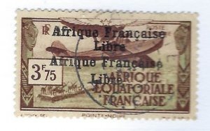 French Equatorial SC C11 Used F-VF SCV$250.00...great spot for collection!