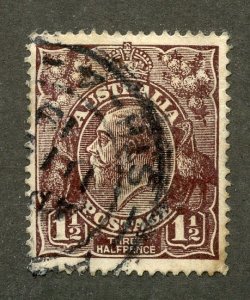 Australia, Scott #63, Used