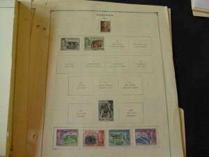 Dominica 1937-1972 Mint Stamp Collection on Scott International Alb Pgs