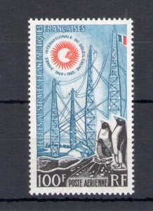 1963 TAAF - Airmail - 100 francs blue black and red - Yvert #7 - MNH**