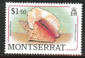 Montserrat Scott 692 MNH** sea shell 1988 stamp