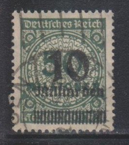 Germany,  10milrd m Numeral (SC# 315) Used