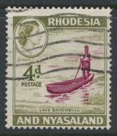 Rhodesia & Nyasaland SG 23 Sc# 163  Used  