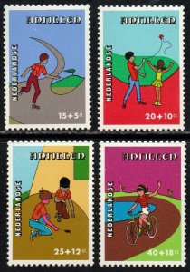 Netherlands Antilles Sc #B156-B159 MNH