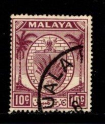 Malaya - Negri Sembilan - #46 Arms (Perf 18) - Used