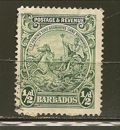 Barbados 153 Seal of Colony Used