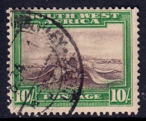 South West Africa - Scott #119a - Used - Perf crease UR corner - SCV $7.00