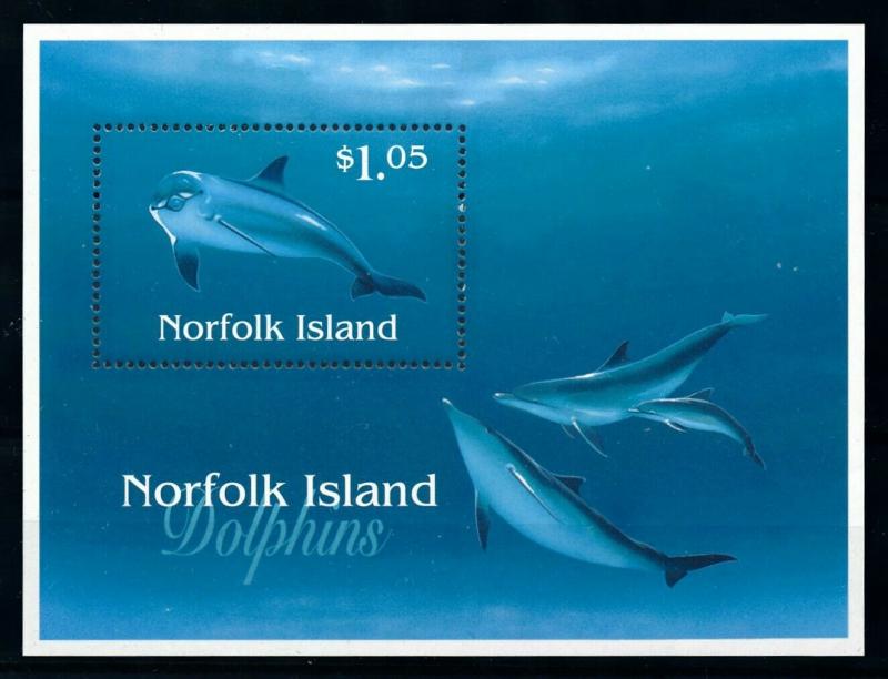 [99432] Norfolk Island 1997 Marine Life Dolphins  MNH