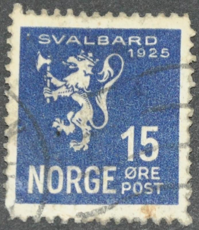 DYNAMITE Stamps: Norway Scott #112 (crease) - USED