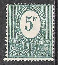 Upper Silesia #3 Plebiscite Issue MHR