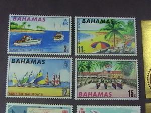 BAHAMAS  # 280-293-MNH & MH--14 STAMP RUN----QEII----1968-69