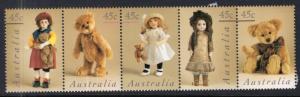 Australia 1601a Dolls Teddy Bears MNH VF