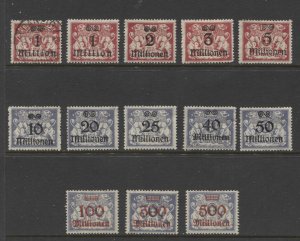 STAMP STATION PERTH -Danzig #144-155 Full Set MLH + 1 FU