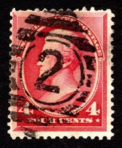 1888, US 4c, Jackson, Used, Sc 215