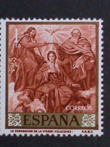 ​SPAIN-1959-SC#893-902  HONORING OF DIEGO DE SILVA VALAZQUEZ MNH VERY FINE