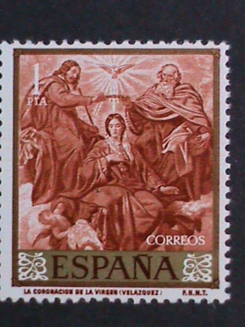 ​SPAIN-1959-SC#893-902  HONORING OF DIEGO DE SILVA VALAZQUEZ MNH VERY FINE