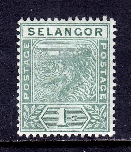 Malaya (Selangor) - Scott #24 - MLH - SCV $1.75