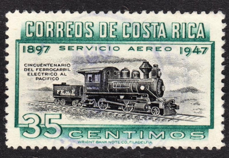 Costa Rica Scott C159 VF used.  FREE...