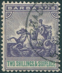 Barbados 1905 2s 6d violet & green SG144 used