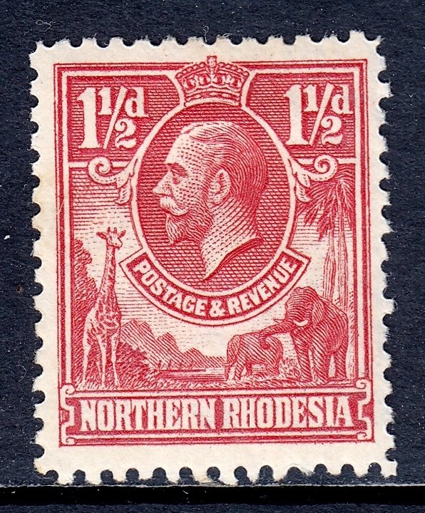 Northern Rhodesia - Scott #3 - MH - SCV $3.75