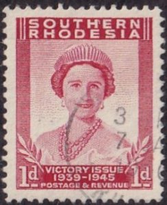 Southern Rhodesia #67 Used