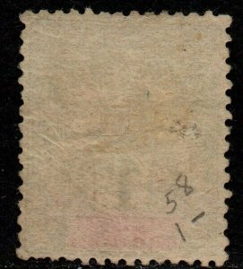 $New Caledonia Sc#58 used, F-VF, high value, Cv. $26.50