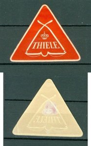 Denmark. Poster Stamp. Label. MH. Thiele Glasses.