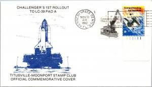 11.30.1982 Challenger's 1st Rollout - Kennedy Space Ctr, FL - F73585