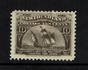 Newfoundland SG# 73 - Mint HInged (Hinge Rem / Sm Gum Thin) - Lot 071817