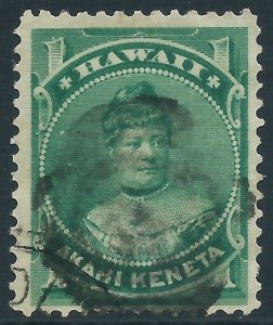 Hawaii, Sc #42, 1c Used