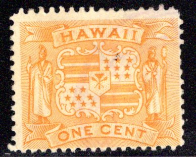 Hawaii #74, light Kealia, Kauai cancel