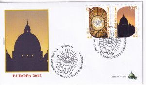 2012 - VATICAN - Sc. 1501-02 - FDC