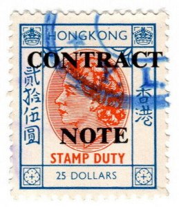 (I.B) Hong Kong Revenue : Contract Note $25