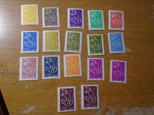 France  #  3066-82  MNH