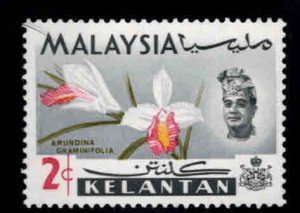 MALAYSIA Kelantan Scott 92 MH*  Sultan Yahya Petra Orchid stamp