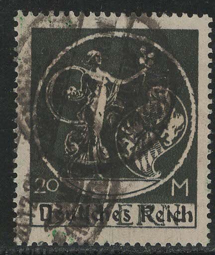 German States Bavaria Scott # 275, used